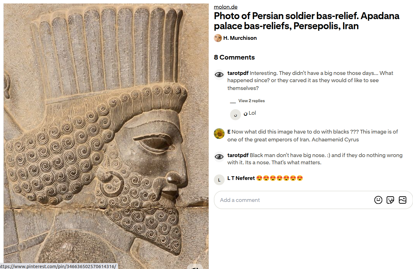 Persian soldier at Persepolois